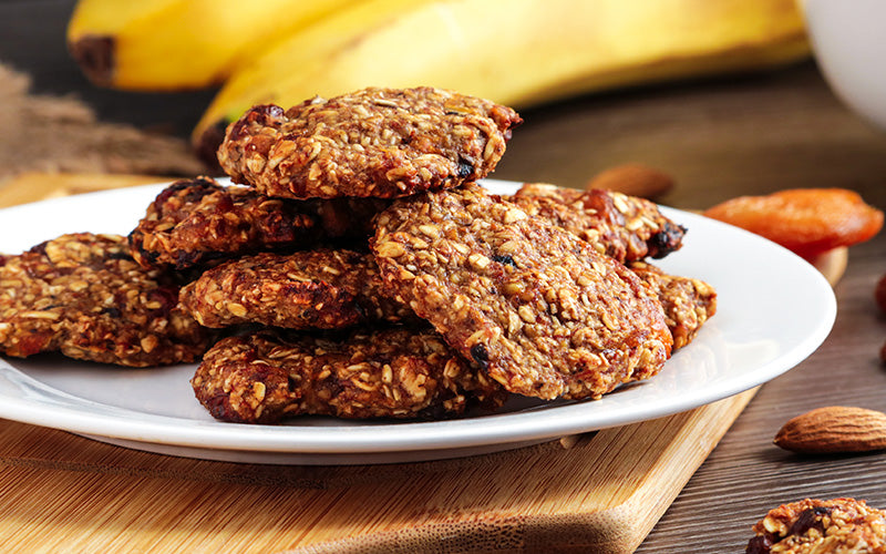 Banana Nut Vegan Cookies