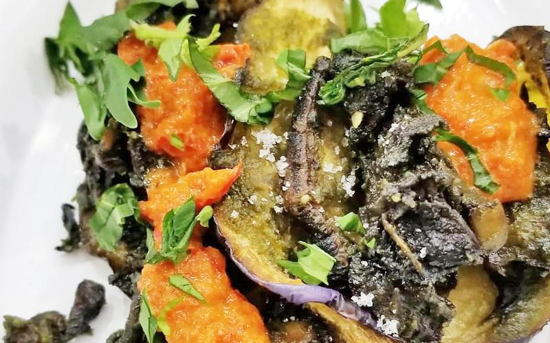 Pesto Eggplant