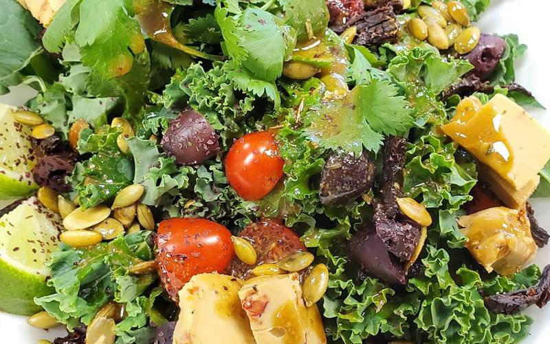 Savory Kale Salad