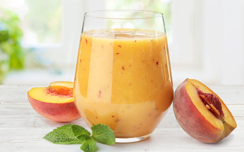 Coconut Peach Smoothie