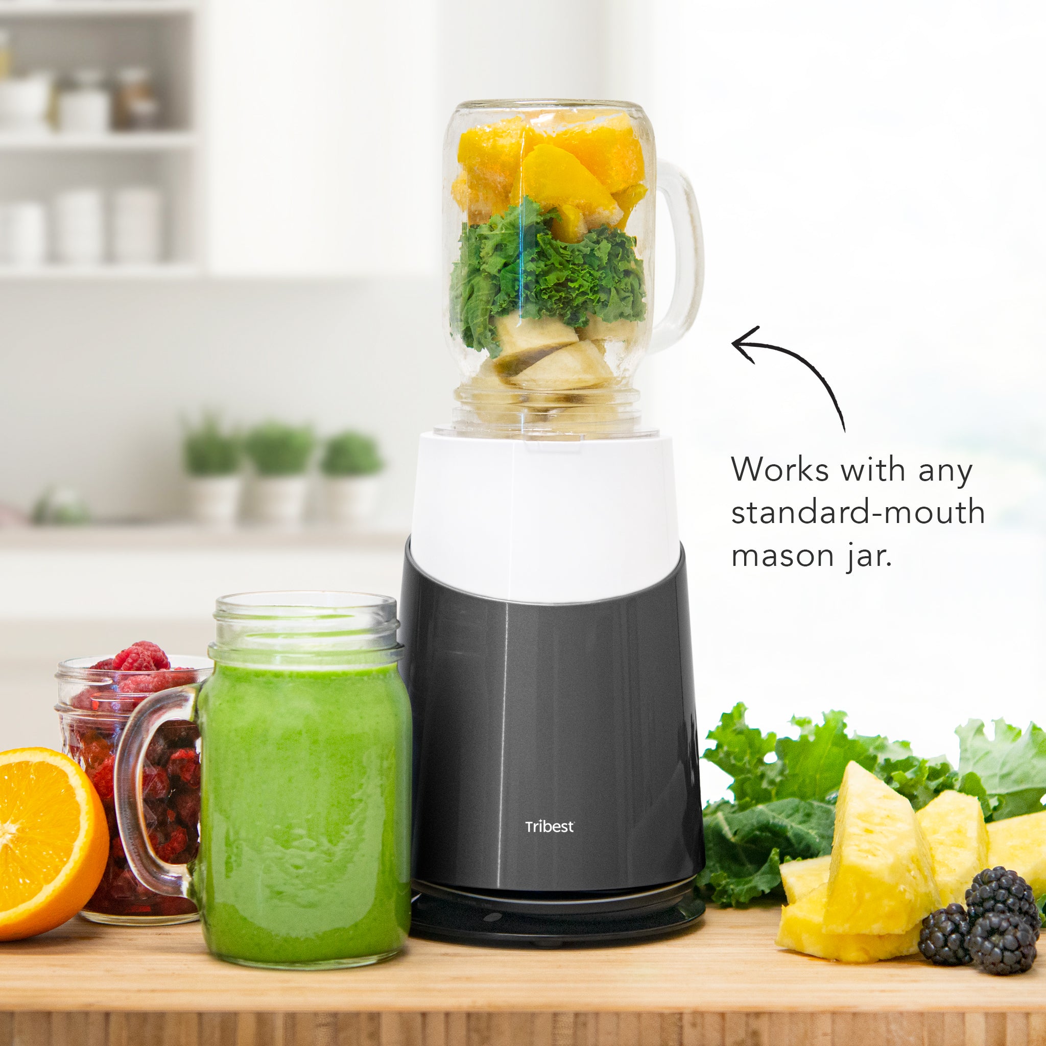 Personal Blender II® Mason Jar Ready (Family 16-Piece Set)