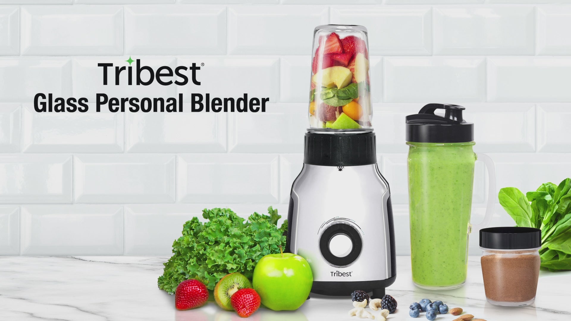 Glass Personal Blender video