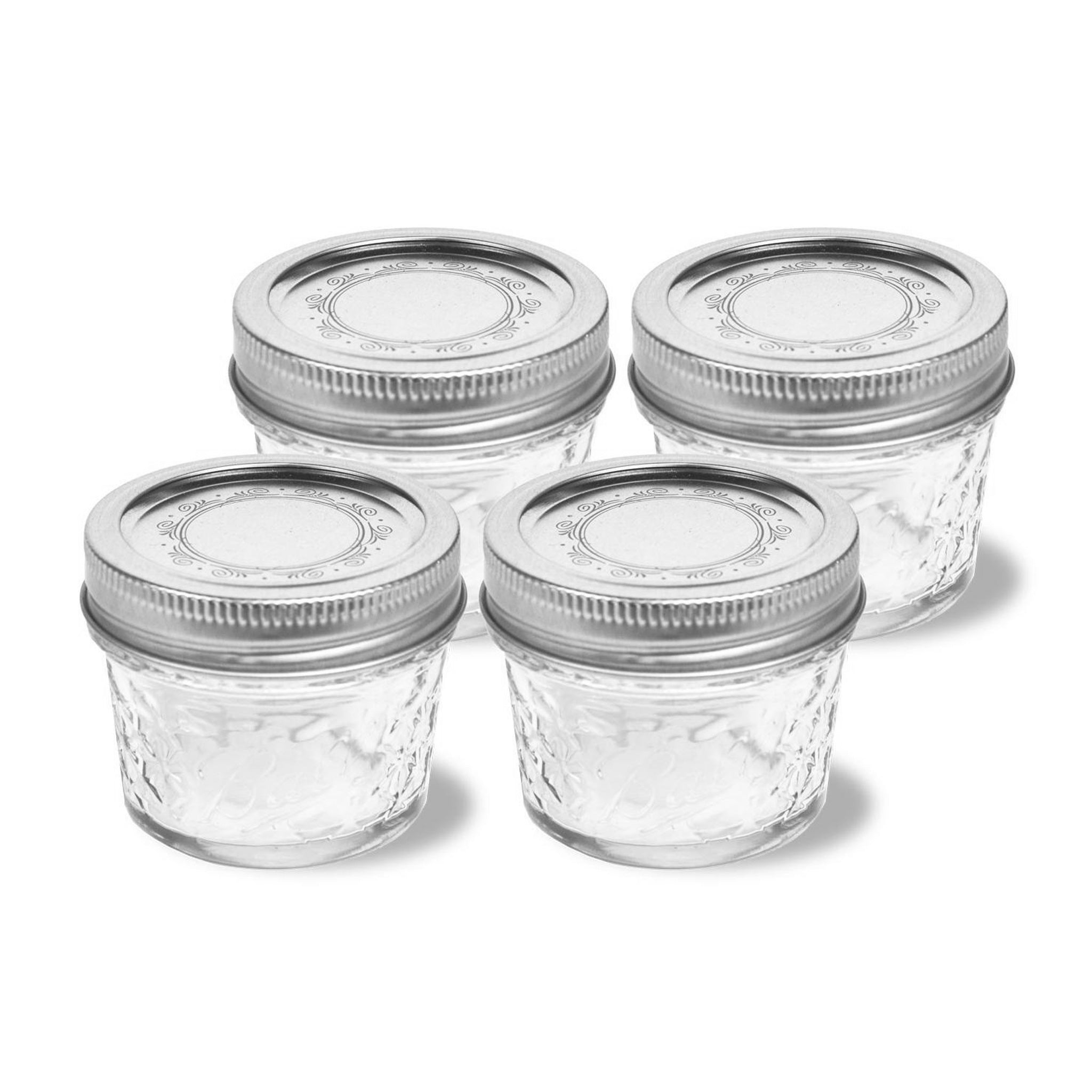 4-Pack Mason Jars (4 oz each) for the Personal Blender®. Blend up delicious smoothies, herbs, coffee beans, baby food and more. Store your recipes in these convenient and easy-to-use jars.