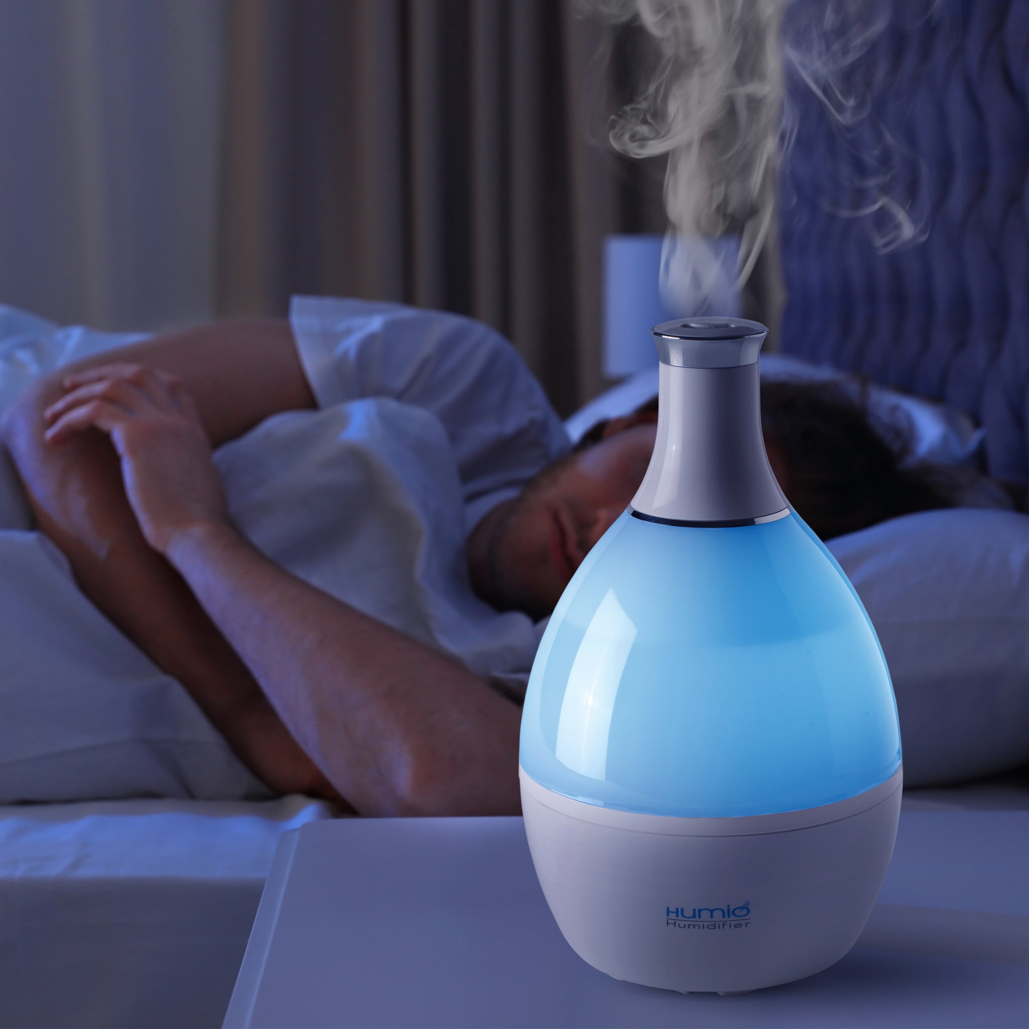 Humio Humidifier & Night Lamp with Aroma Oil Compartment HU-1020-A - Tribest