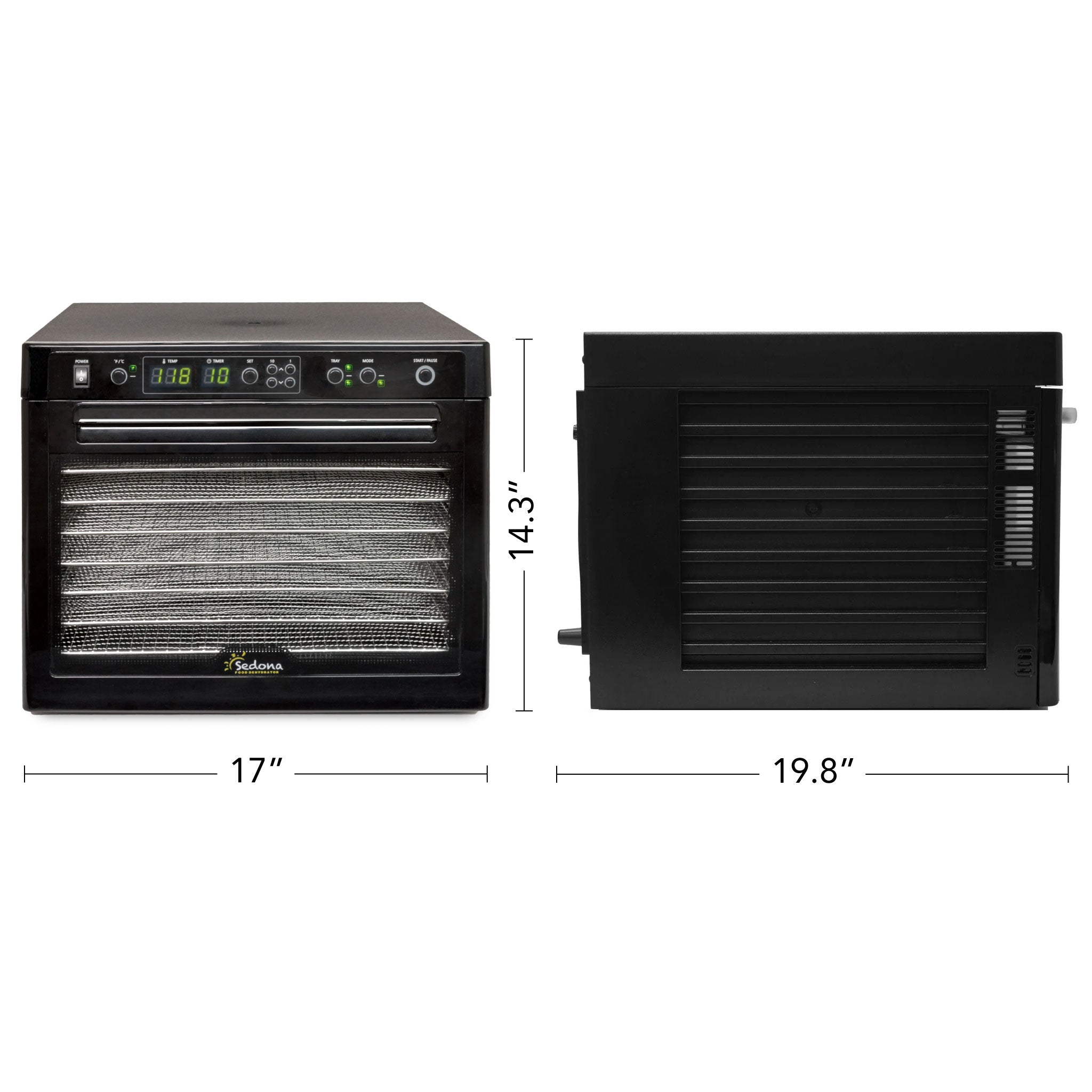 Sedona® Classic Food Dehydrator with Stainless Steel Trays