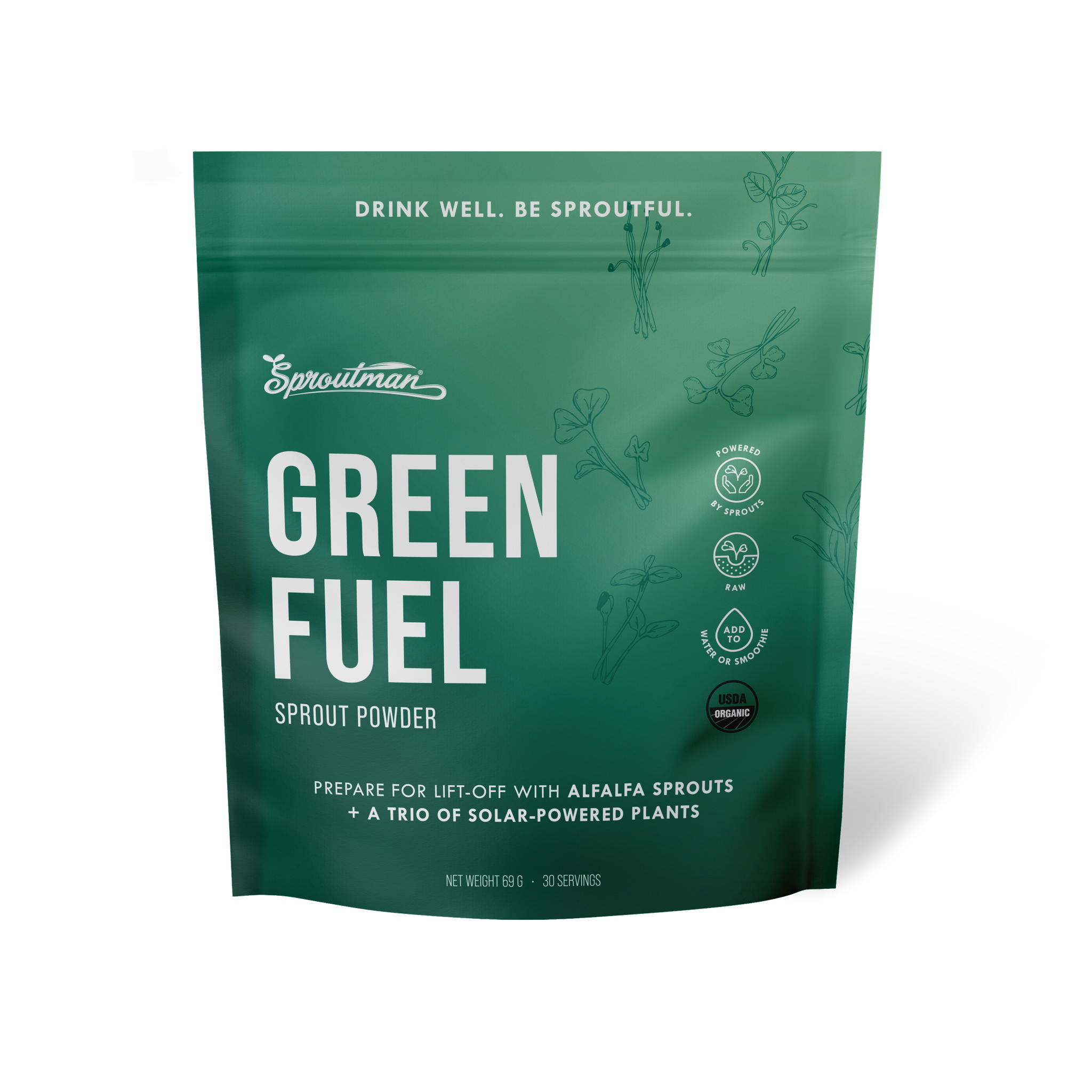 Sproutman® Green Fuel Sprout Powder (30 Servings)