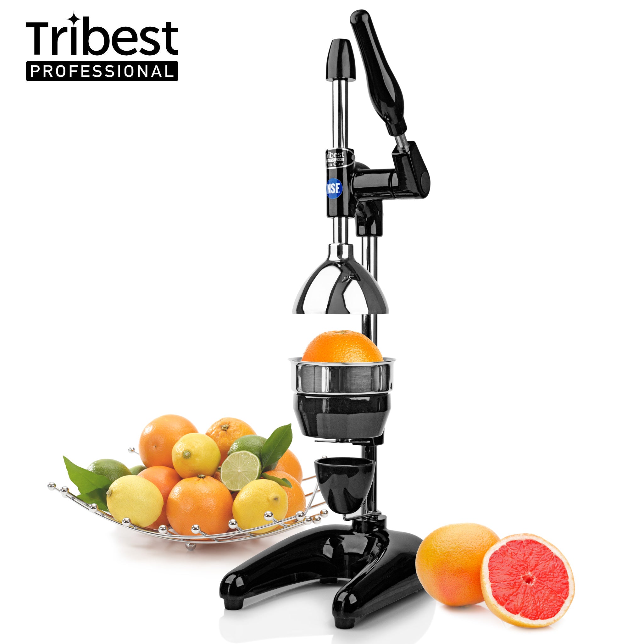 Tribest Professional Cancan Manual Juice Press MJP-100 in Black