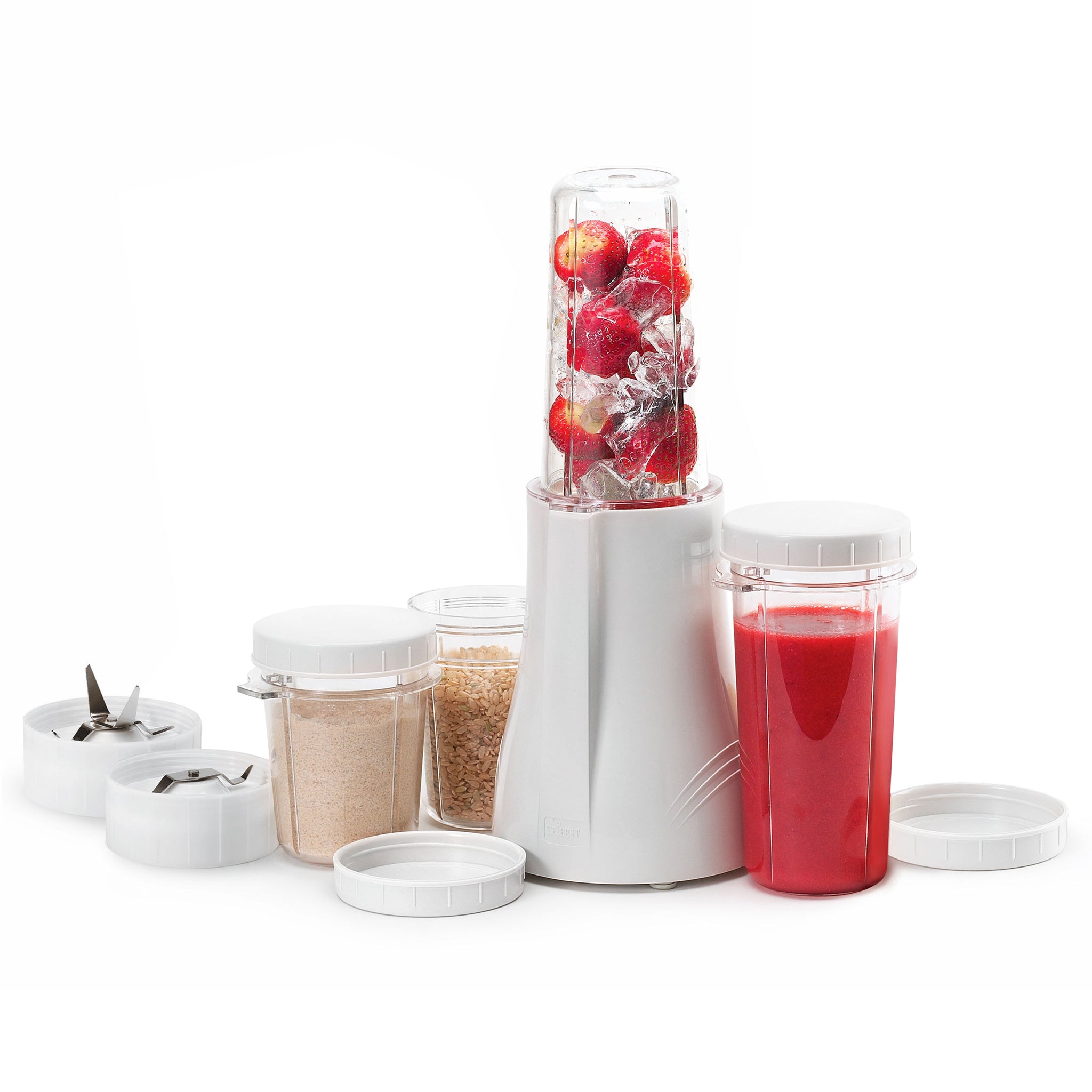 Personal Blender® Original Single-Serving Blender (11-Piece Complete Blend and Grind Set) PB-250-A - Tribest