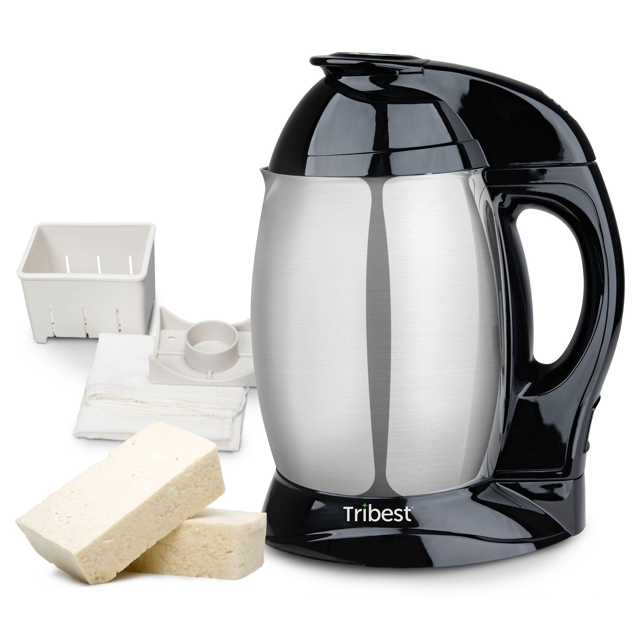 Soyabella Plant-Based Milk Maker with Tofu Kit - Black - Tribest