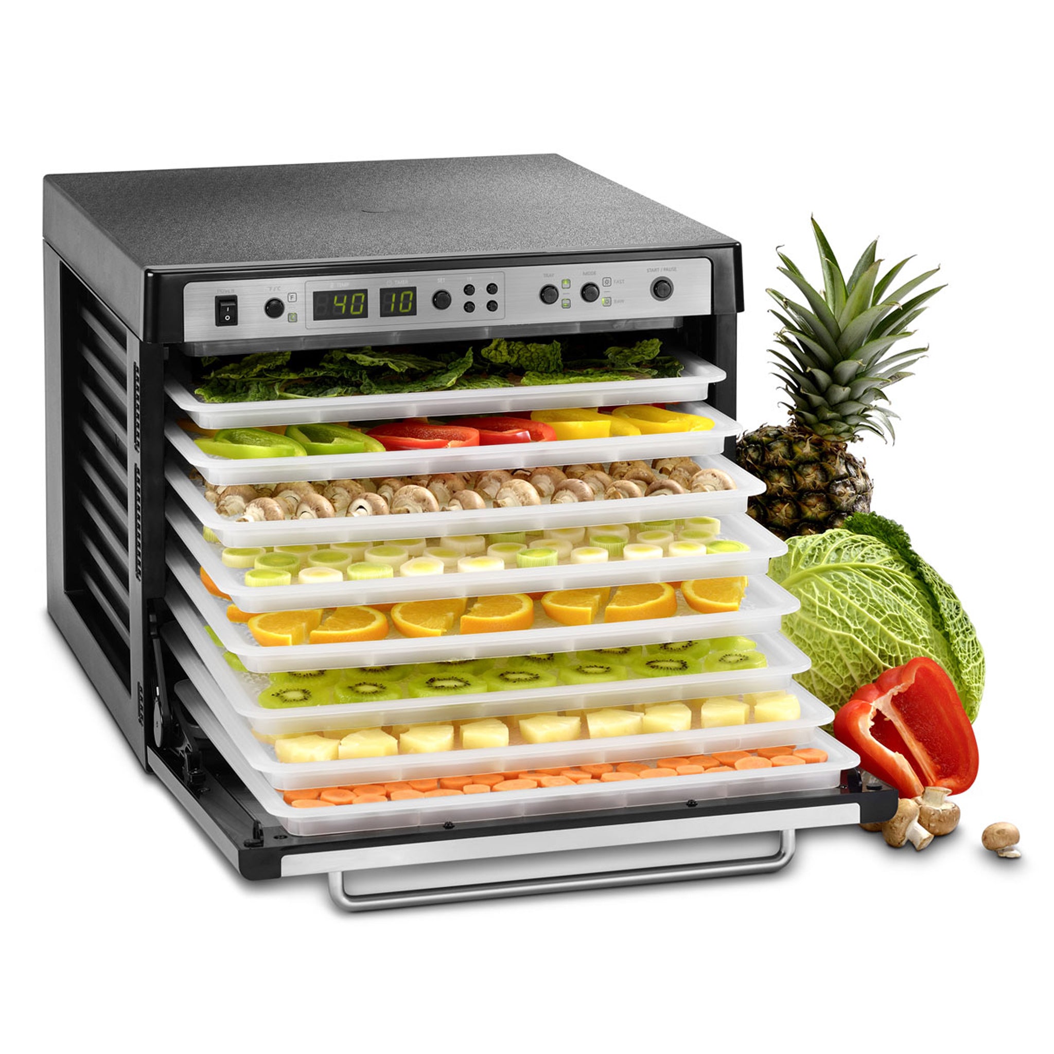 Sedona Combo Food Dehydrator with BPA-Free Plastic Trays SD-P9150-B - Tribest