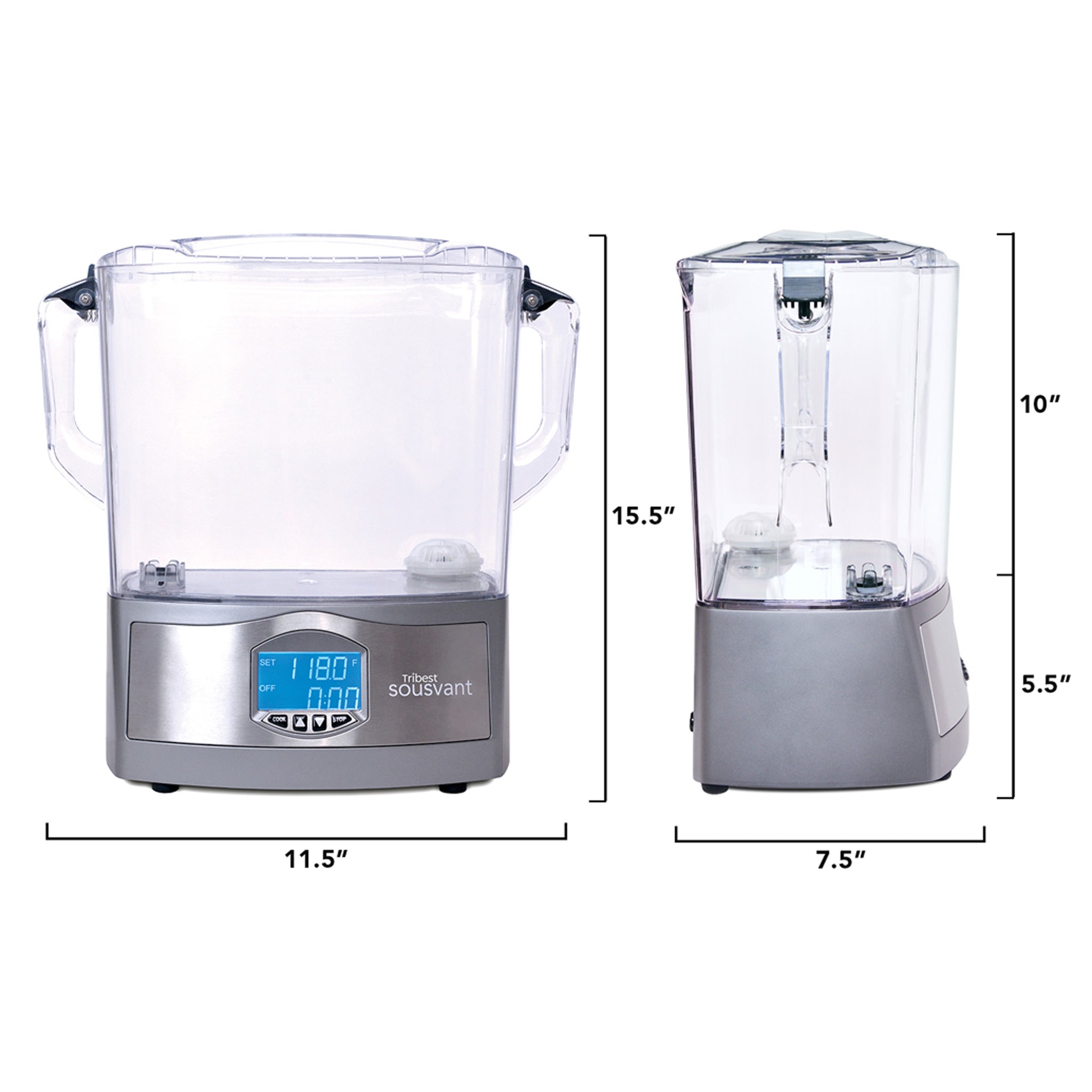 Sousvant Sous Vide Circulator SV-101 - Measurements 11.5